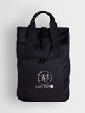 RUFF Personalised Luxury Roll Top Backpack