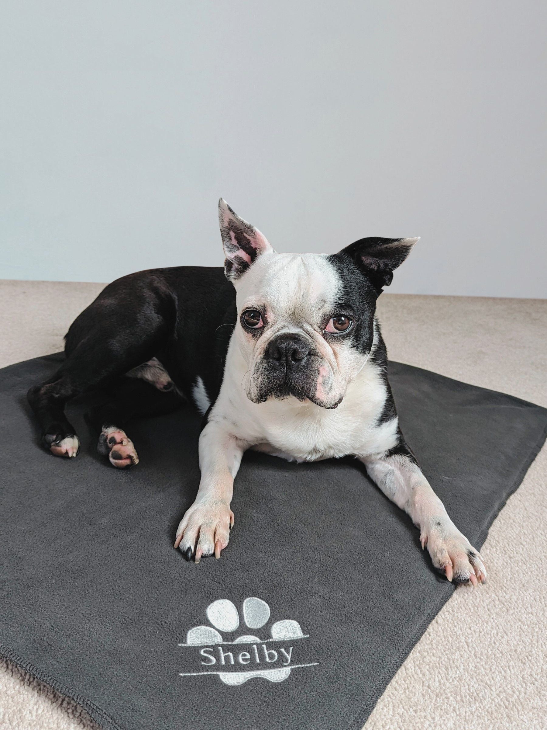 Personalised Travel Blanket by RUFF