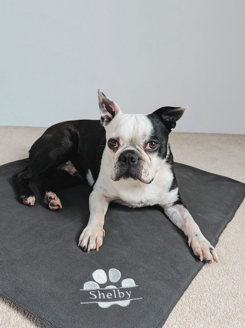 Personalised Travel Blanket by RUFF