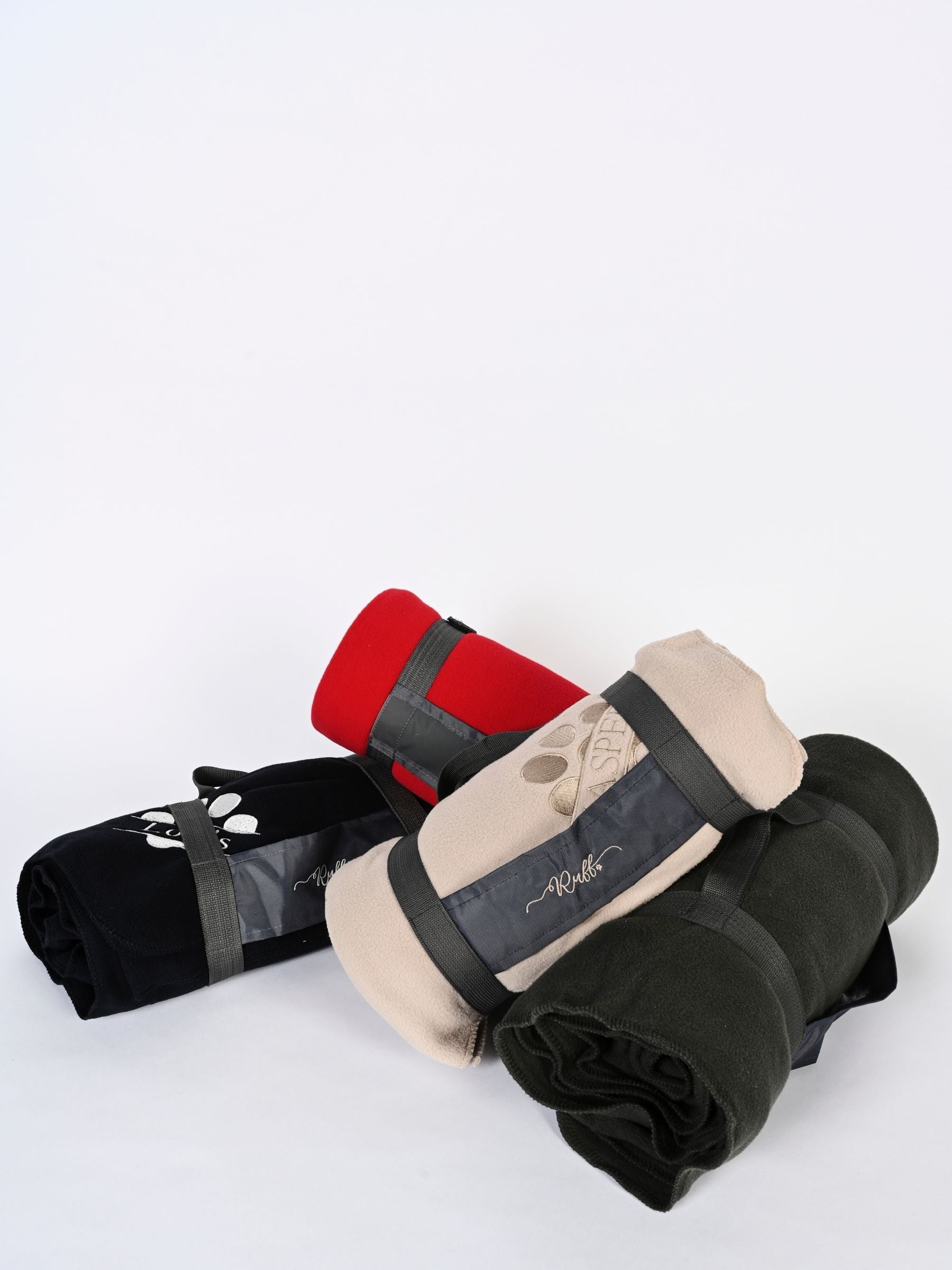 Personalised Travel Blanket by RUFF