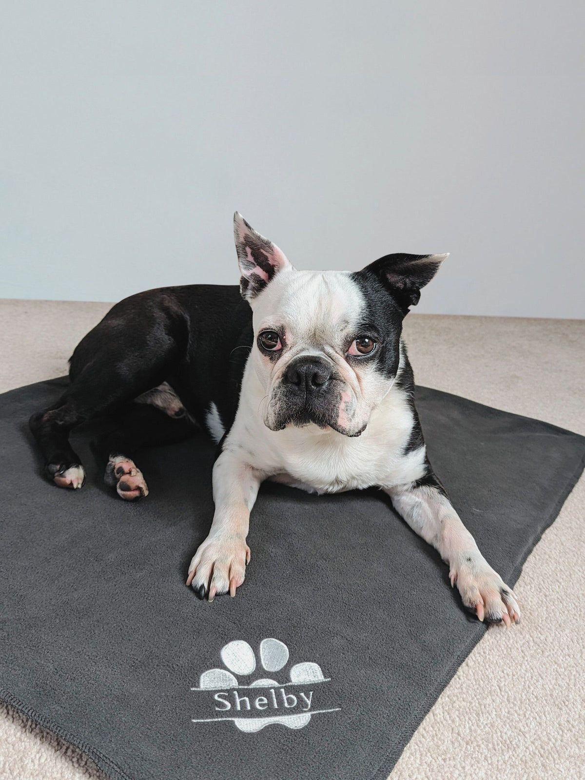 Personalised Travel Blanket by RUFF
