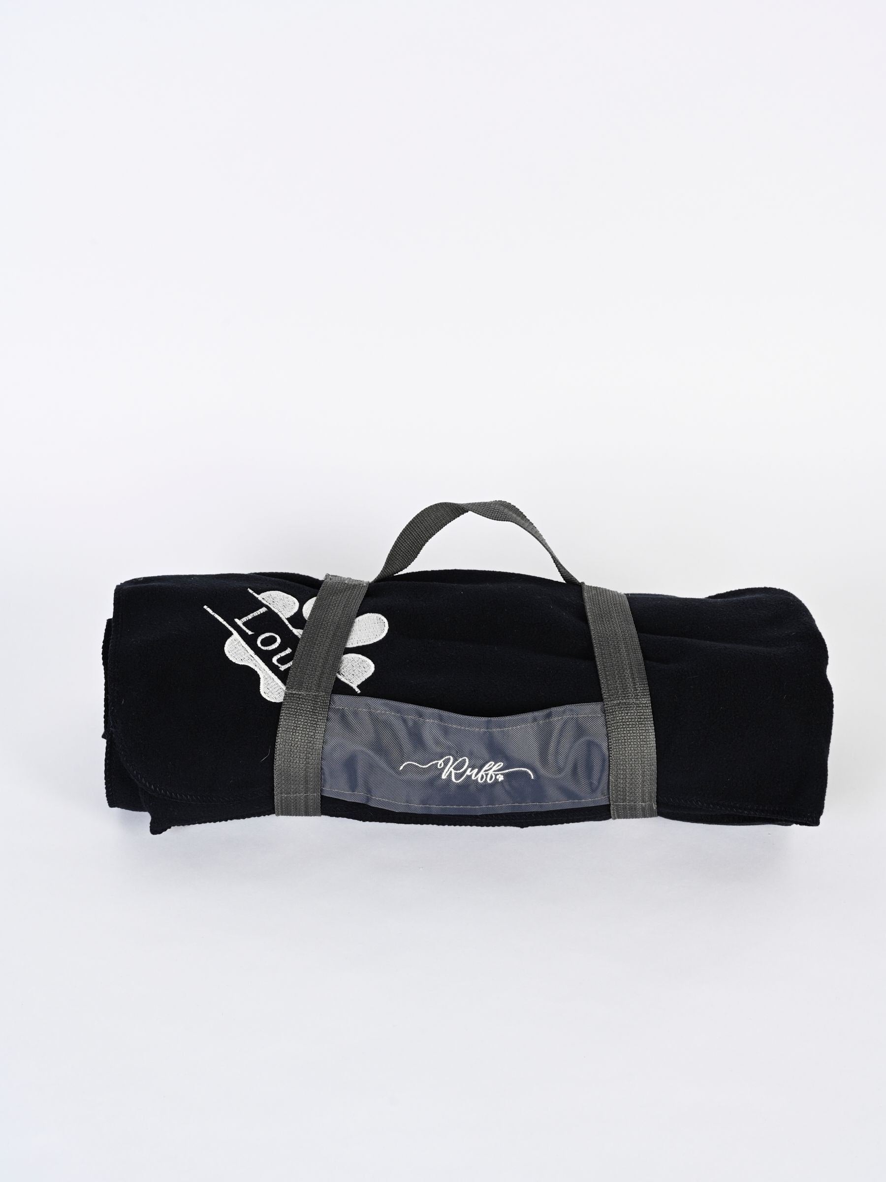 RUFF personalised travel blanket - British product