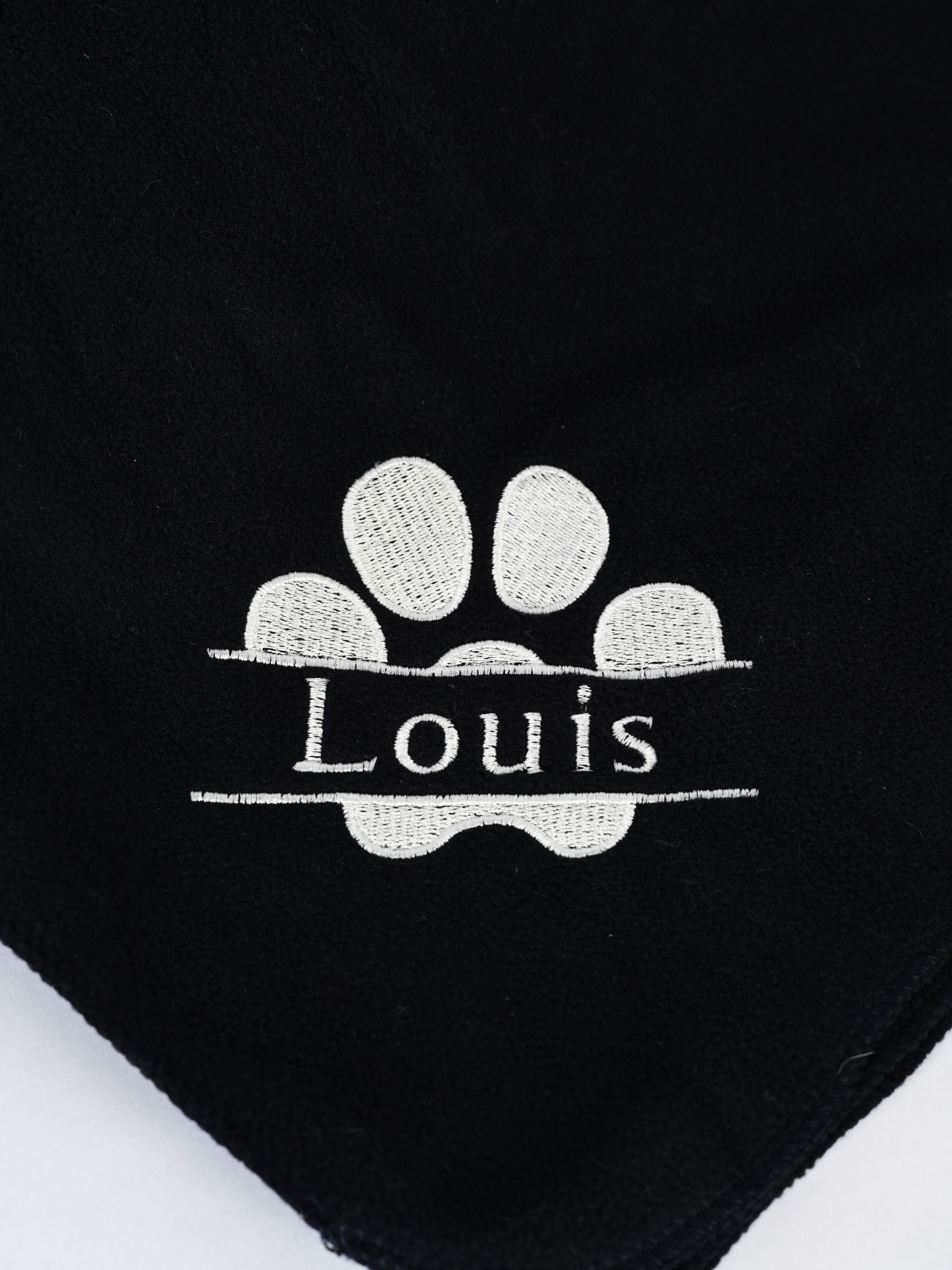 RUFF personalised travel blanket - British product