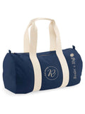 RUFF Personalised Grey Barrell Bag