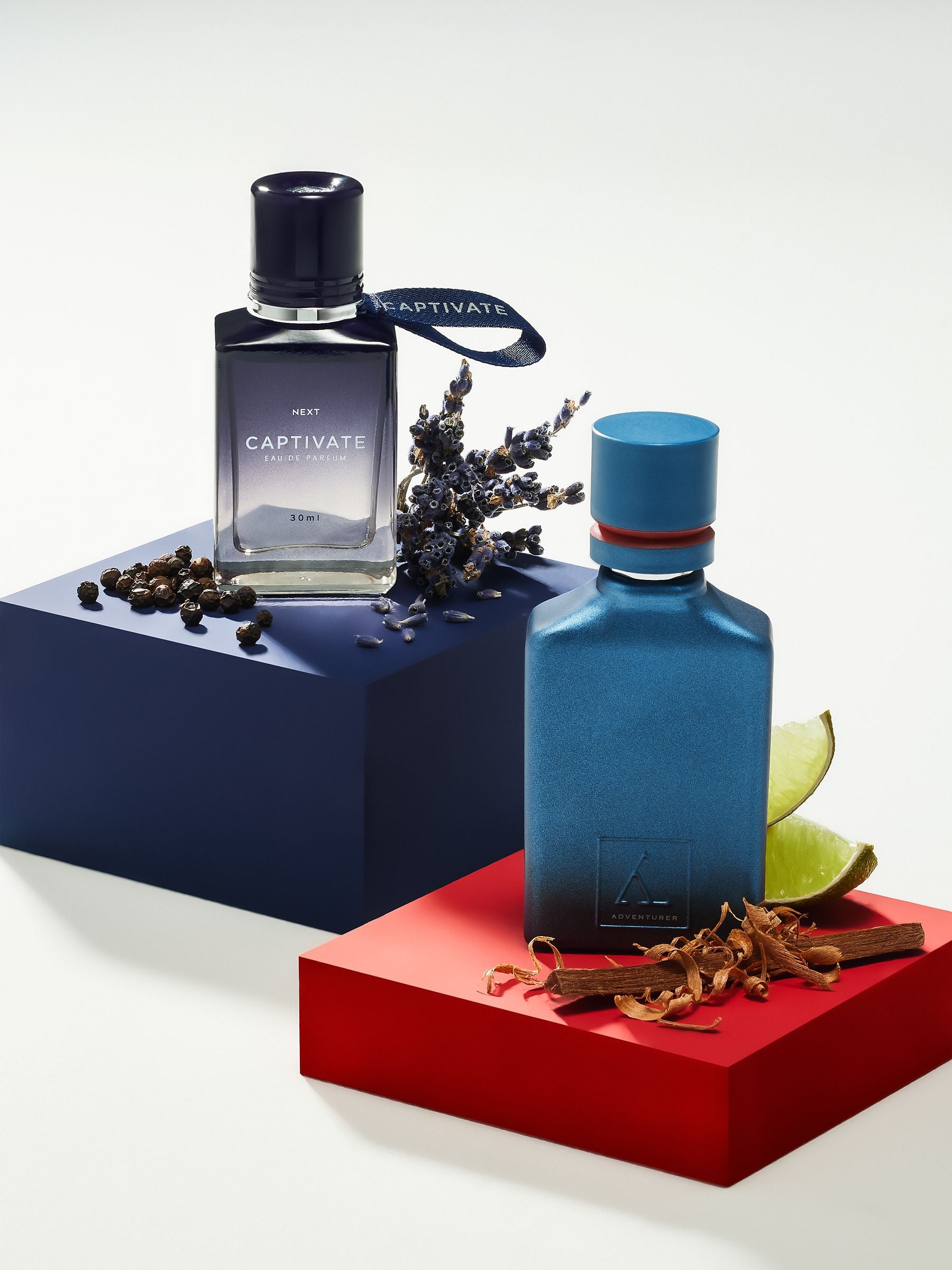 Adventurer and Captivate men's eau de parfum gift set 30ml each (British brand)