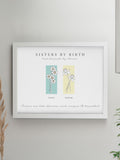 PMC Flower of the Month Framed Print A4, imported from the UK