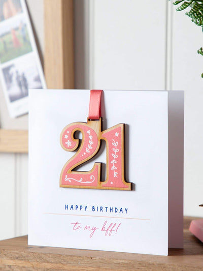 Next No Ordinary Gift Personalised Big Birthday Hanging Keepsake Card- Buy online at McGrocer