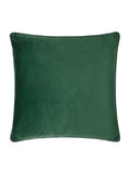 Morris & Co Green Strawberry Thief Jacquard Cushion, imported from the UK