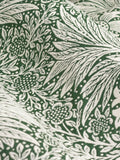 Morris & Co leaf green jacquard pencil pleat curtains 117x137cm, imported from the UK