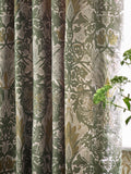 Morris & Co Snakeshead jacquard chenille curtains - British product
