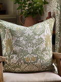 Morris & Co Snakeshead jacquard chenille curtains - British product