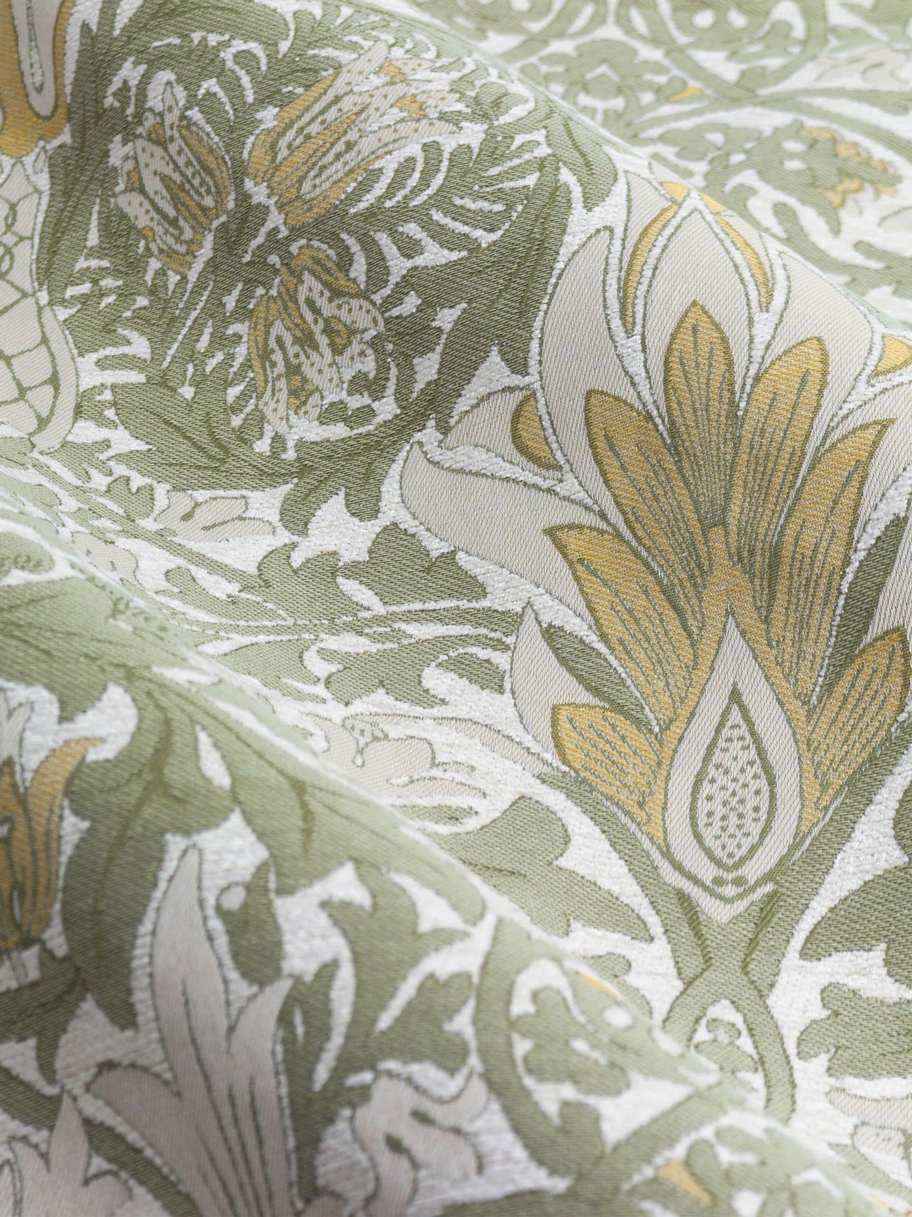 Morris & Co Snakeshead jacquard chenille curtains - British product