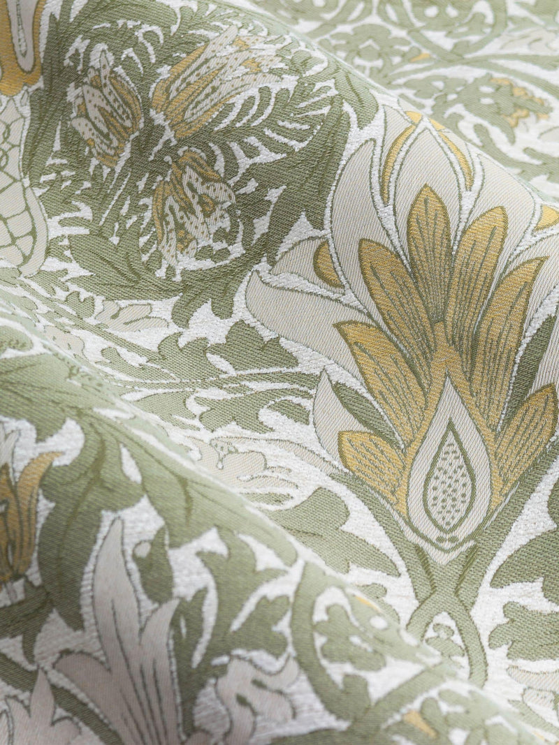 Morris & Co Snakeshead jacquard chenille curtains - British product