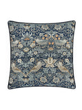 Morris & Co Strawberry Thief jacquard cushion 55cm, UK version