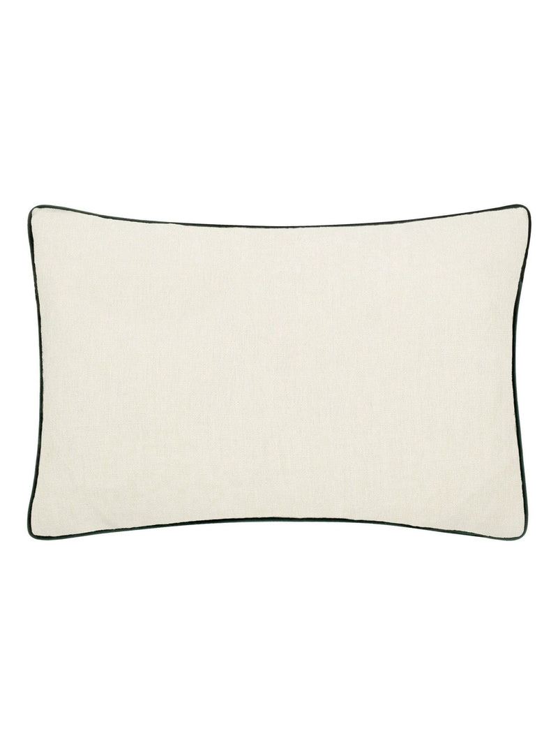 Morris & Co. embroidered Marigold piped cushion 60cm, imported from the UK