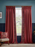 Morris & Co Strawberry Thief embroidered curtains 117x137cm, imported from the UK