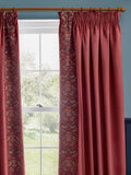 Morris & Co Strawberry Thief embroidered curtains 117x137cm, imported from the UK