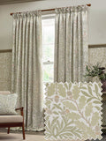 Morris & Co. Acorn jacquard chenille curtains 117x137cm, UK version