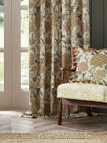 Morris & Co. Cray floral chenille curtains - British product