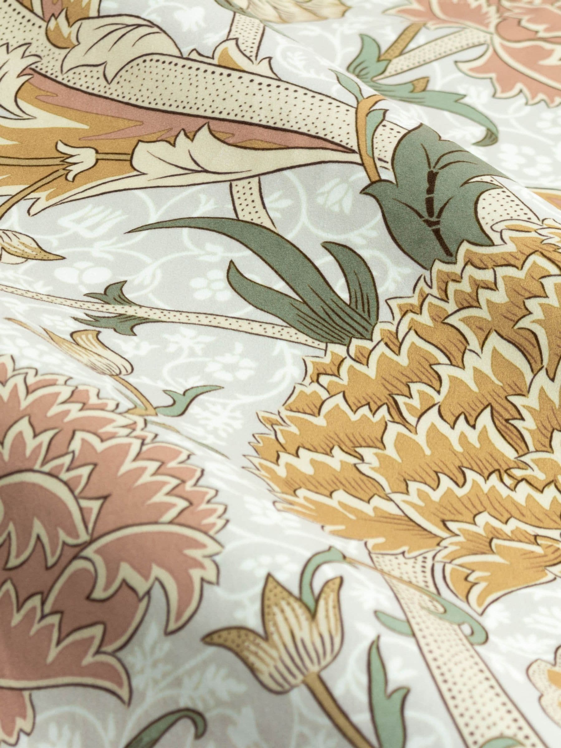 Morris & Co. Cray floral chenille curtains - British product
