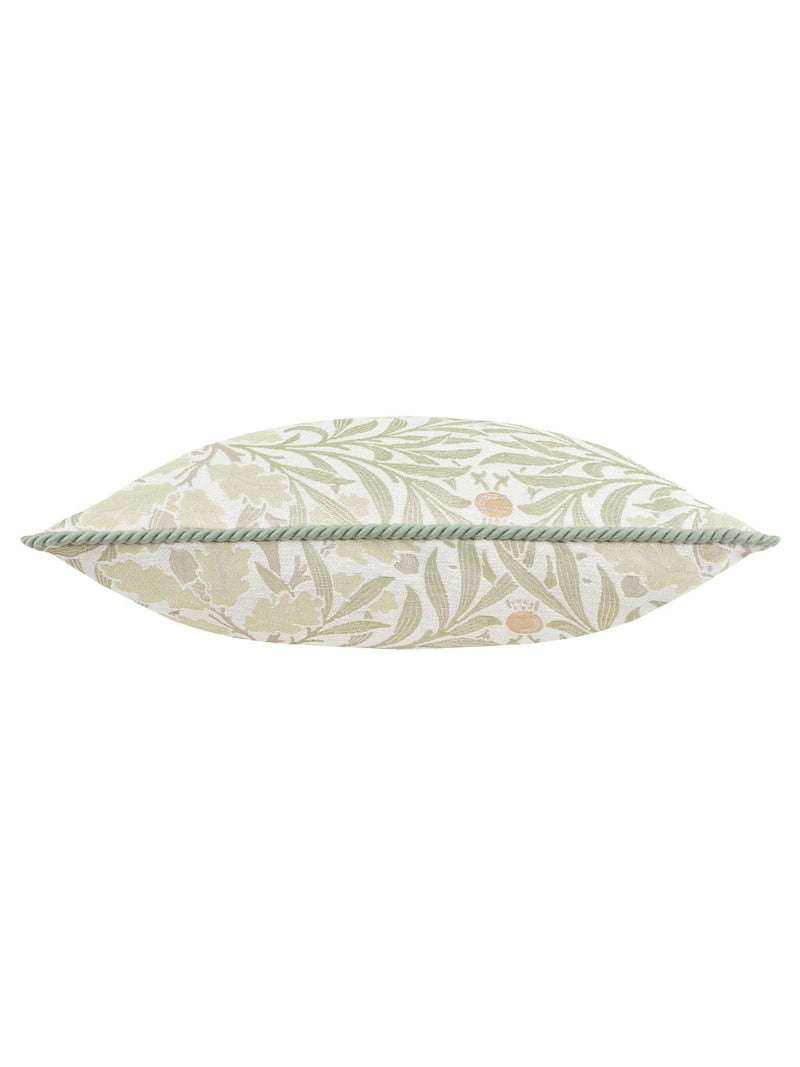 Morris & Co Acorn jacquard cushion stone sage 55cm, UK version