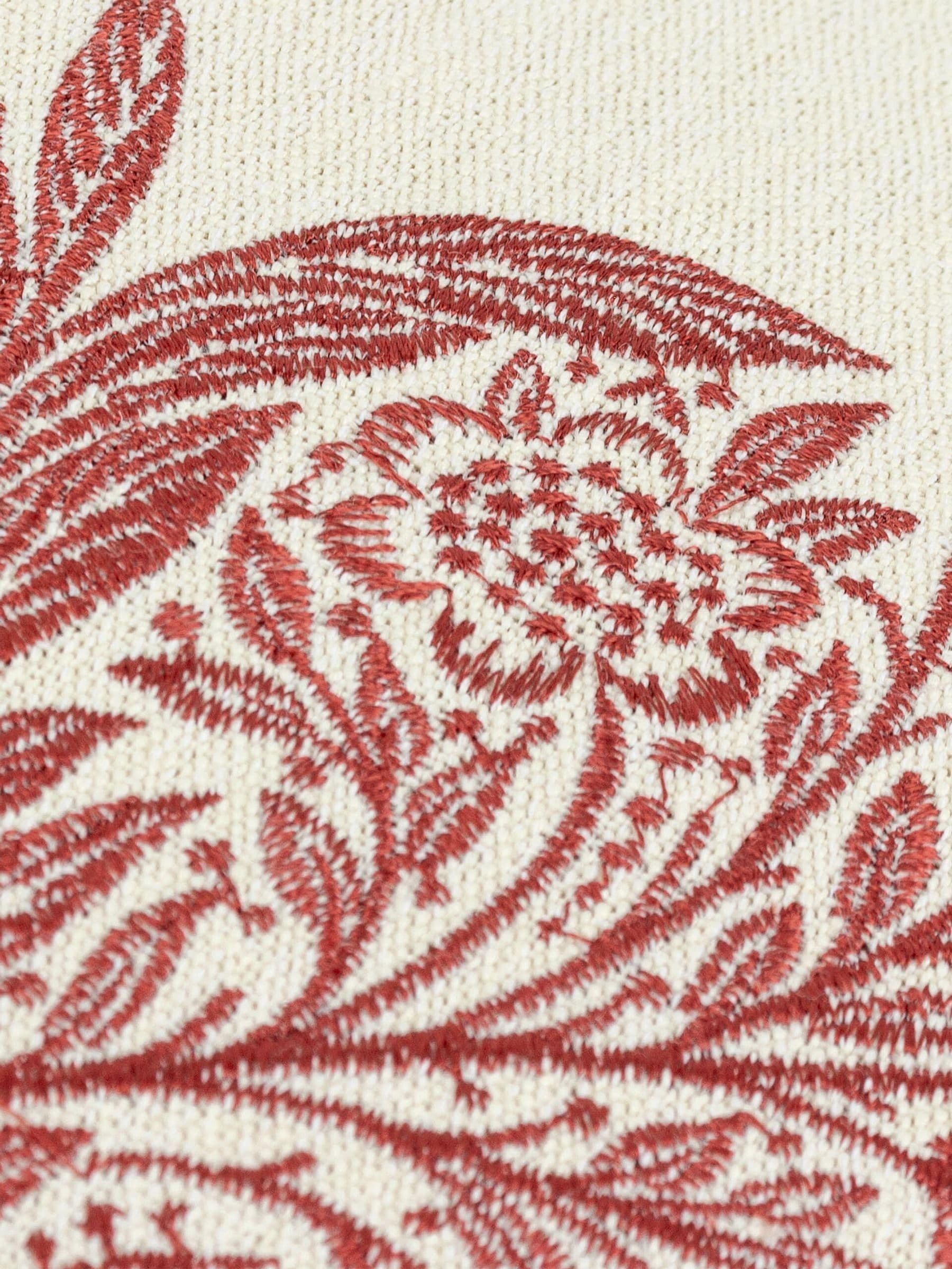 Morris & Co. Marigold embroidered cushion 40x60cm, UK version