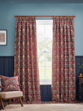 Morris & Co Strawberry Thief jacquard curtains 117x137cm, UK version