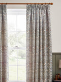 Morris & Co. Biscuit Strawberry Thief Jacquard Pencil Pleat Curtains