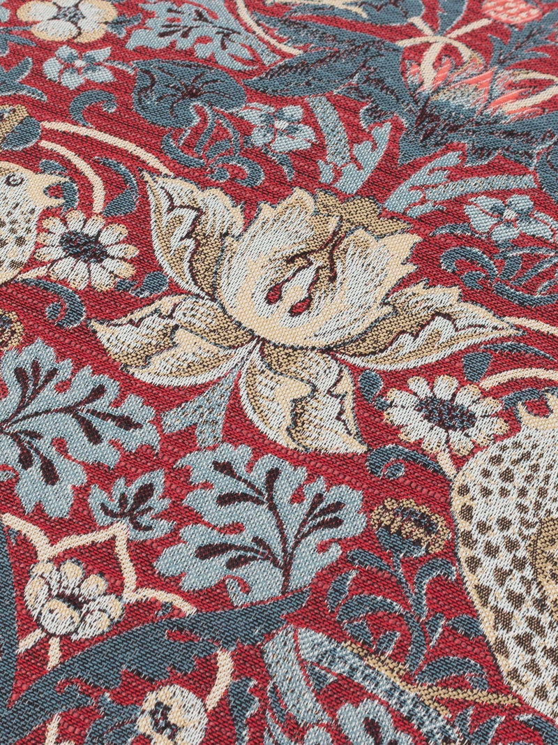 Morris & Co. Berry Strawberry Thief cushion 55cm - British product
