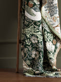 Morris & Co Strawberry Thief jacquard throw 170cm, UK version
