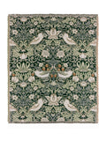 Morris & Co Strawberry Thief jacquard throw 170cm, UK version