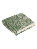 Morris & Co Marigold Jacquard throw - British product