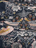 Morris & Co Indigo Strawberry Thief Embroidered Curtain 117x137cm (British brand)