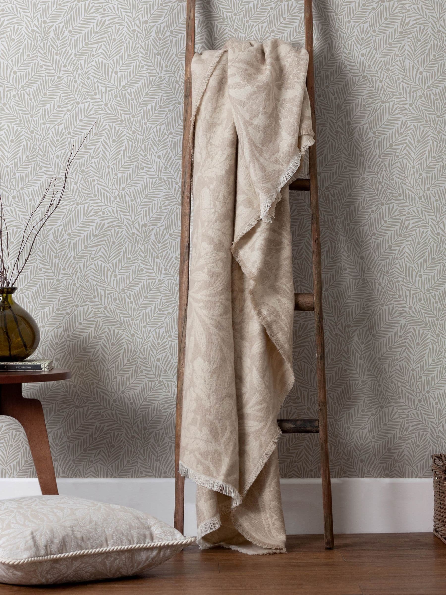 Morris & Co. acorn tonal throw 170x130cm - British product