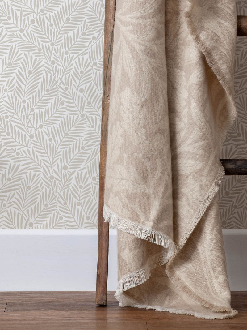 Morris & Co. acorn tonal throw 170x130cm - British product