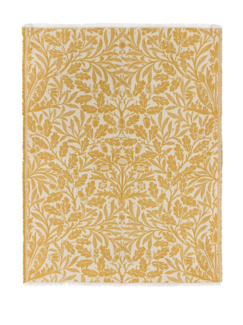Morris & Co Acorn faux fur throw, imported from the UK