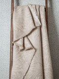 Morris & Co. marigold jacquard throw stone (British brand)