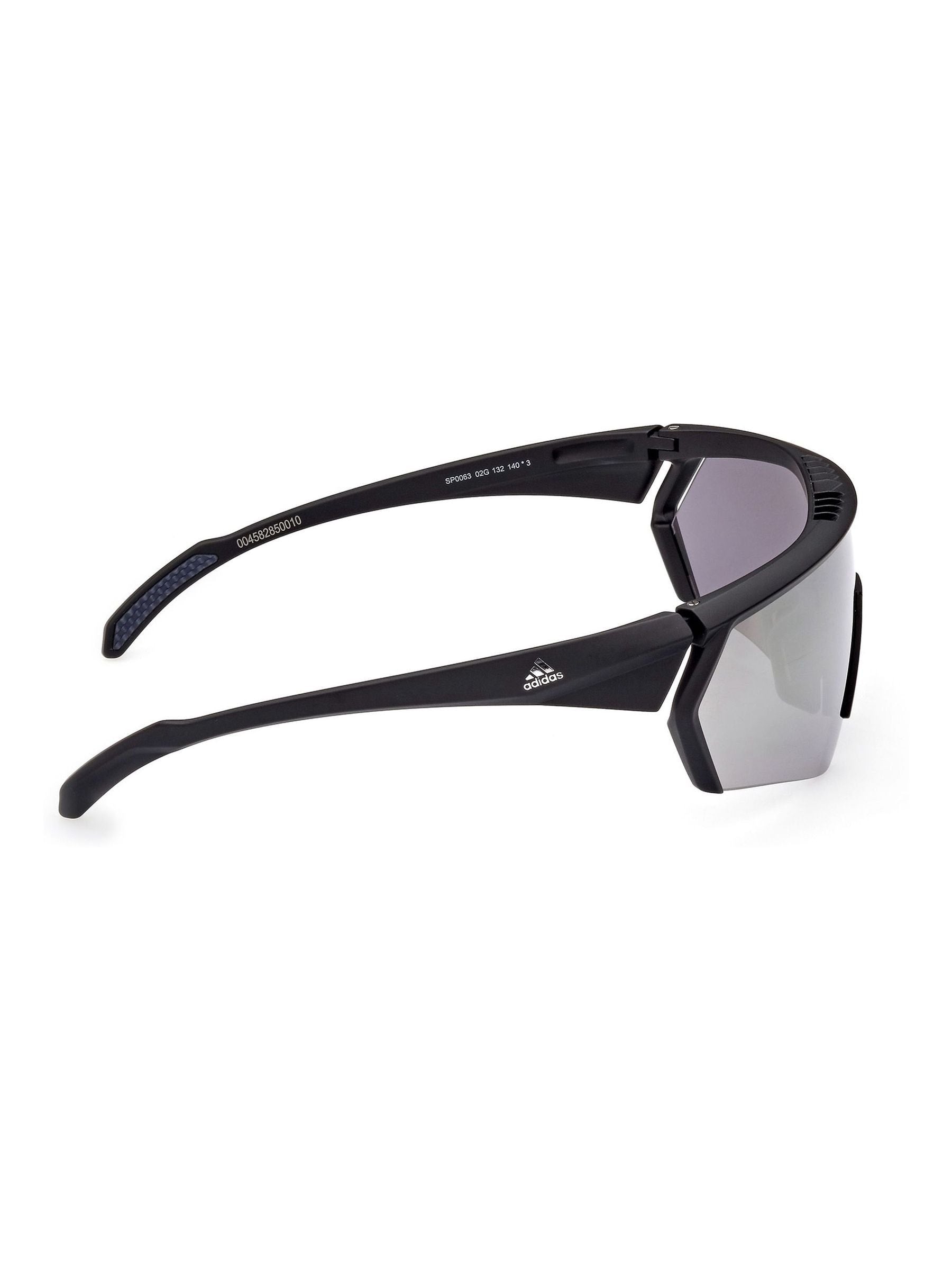 adidas Black Sport Sunglasses half-rim frame, UK version