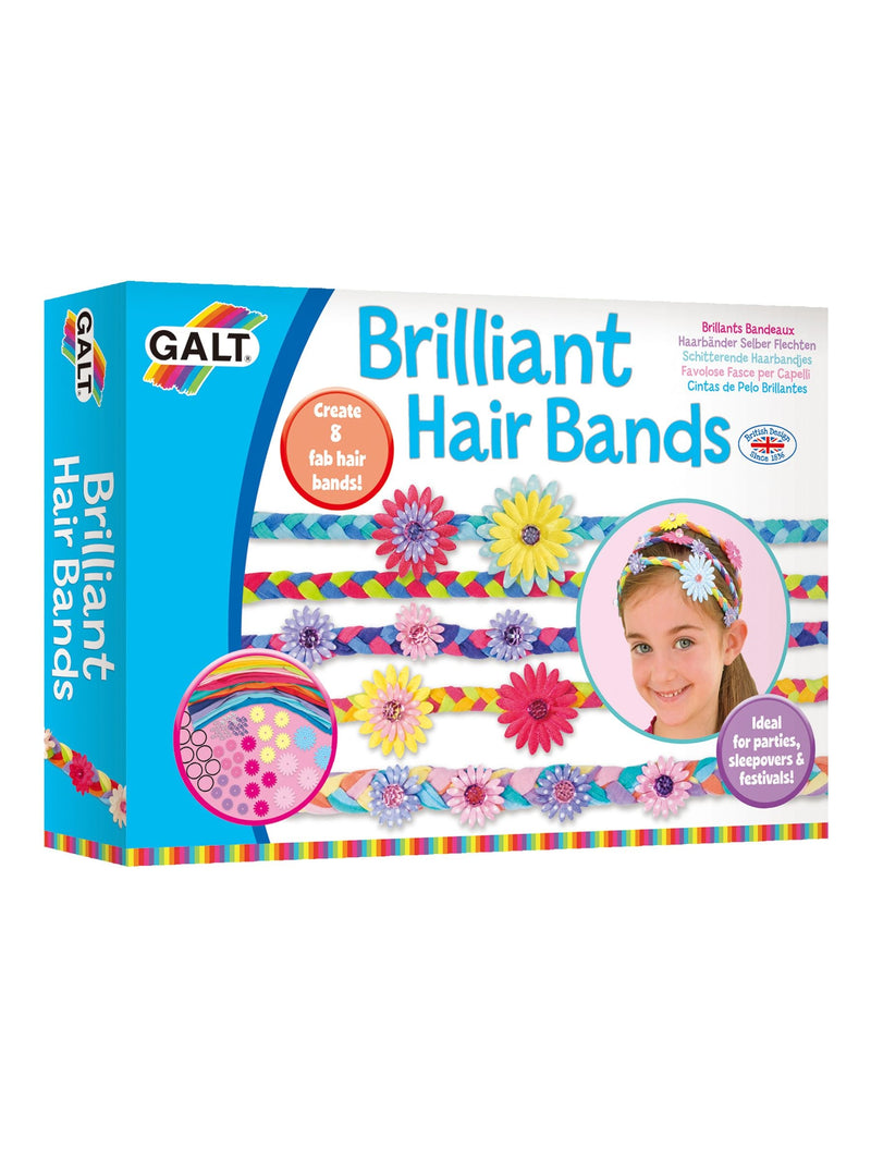 Galt Toys Brilliant Hair Bands craft kit, imported from the UK