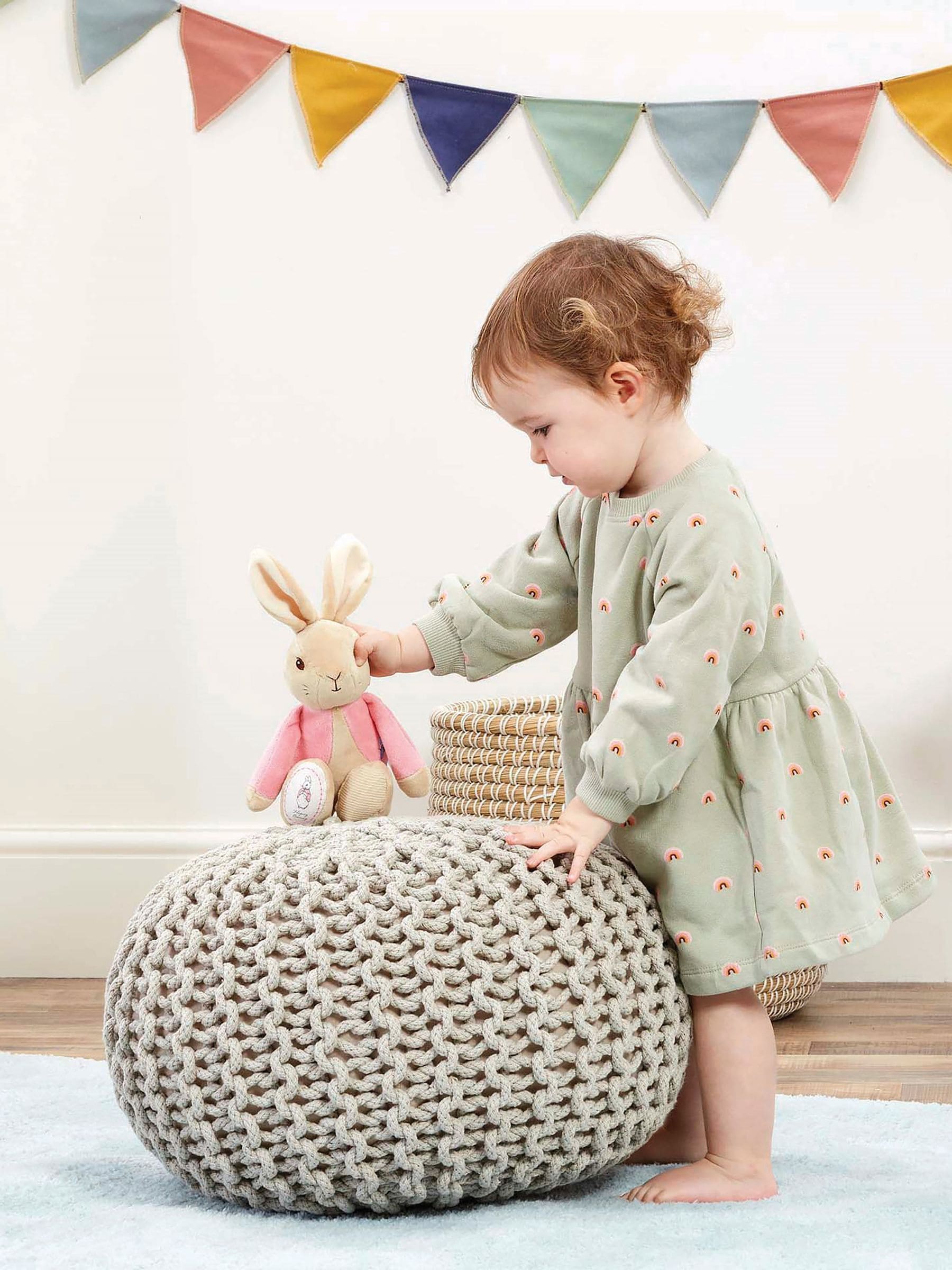 Peter Rabbit Flopsy Bunny soft toy 31cm - British product