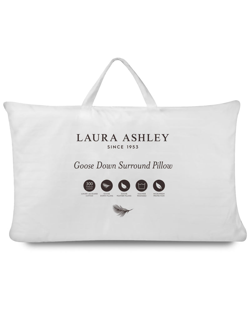 Laura Ashley luxury goose feather down pillow - UK version