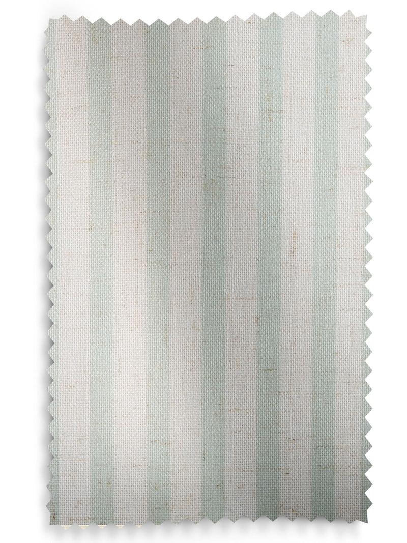 Blackout curtains sage stripe pencil pleat, imported from the UK