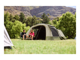 Compact folding camping table with carry handle, UK version