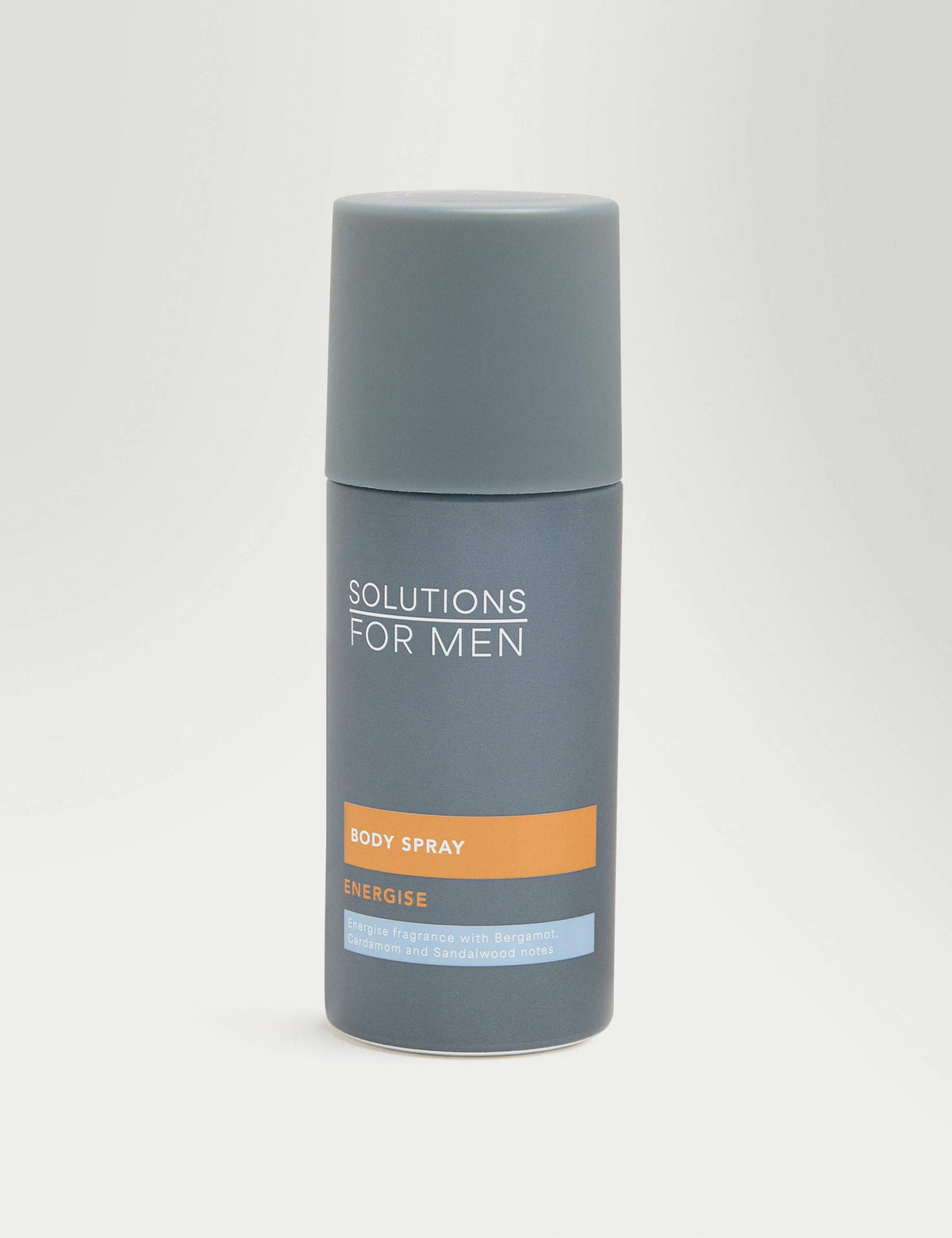 Solutions for Men Energise body spray British brand