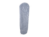 Mummy shape sleeping bag with 2-way zip, imported from the UK