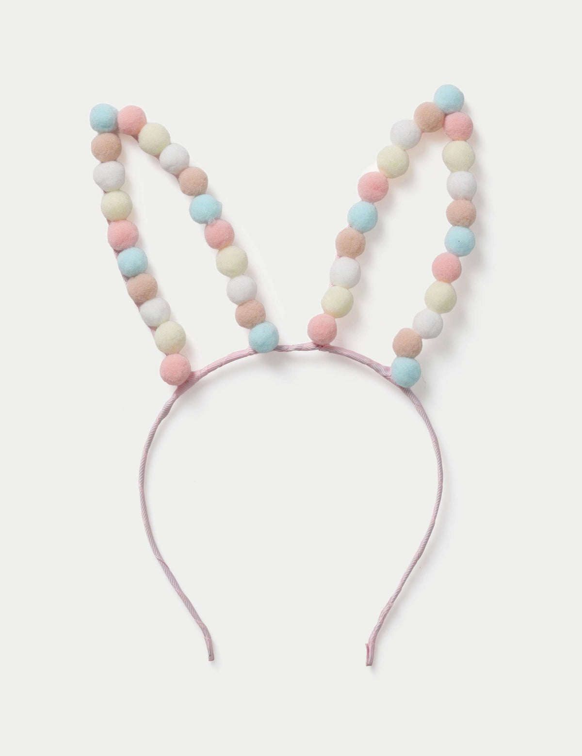 Easter colourful pom bunny ears - British product