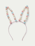 Easter colourful pom bunny ears - British product