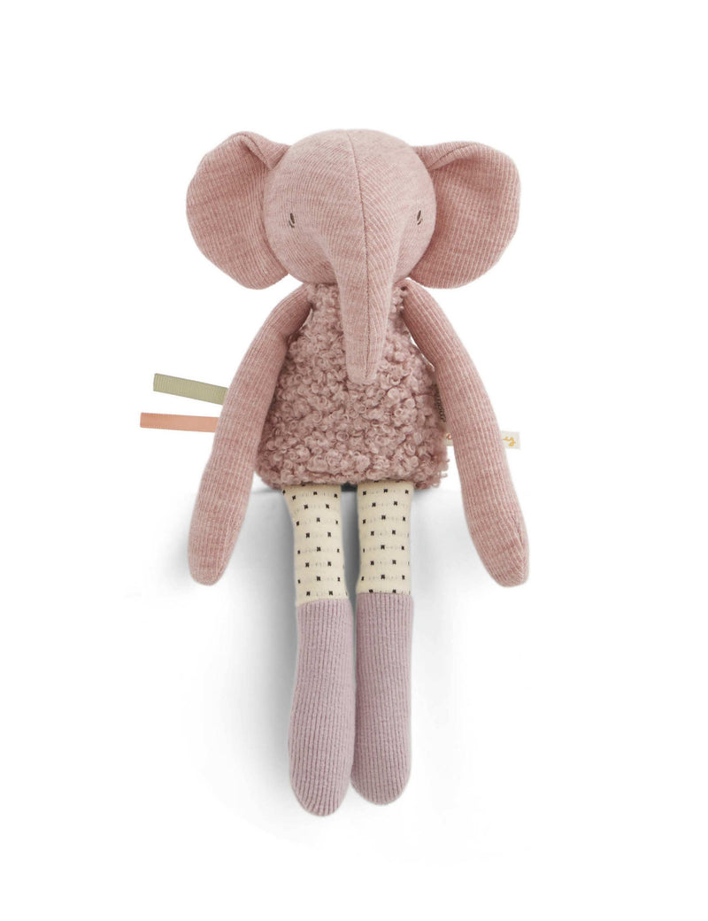 Mamas & Papas Edie Elephant beanie toy - British product