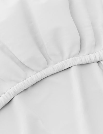M&S Egyptian Cotton 230 Thread Count Fitted Sheet for 25cm Deep Mattresses- Buy online at McGrocer