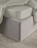 Egyptian cotton sateen deep fitted sheet 30cm deep - British product